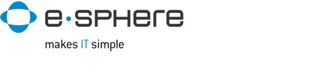 Das erste e-sphere Logo